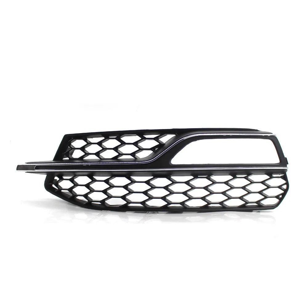 Black ABS bumper fog lamp grille for Audi A3 Sport S3 2013 to 2016 models