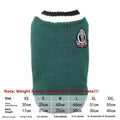 Cat wearing silver gradual layer winter clothes in blue duck colour with weight-based sizing