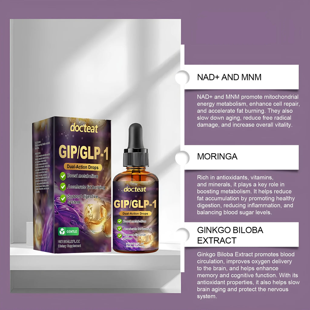 60ml balance relieving discomfort supplement drops bottle with dropper applicator