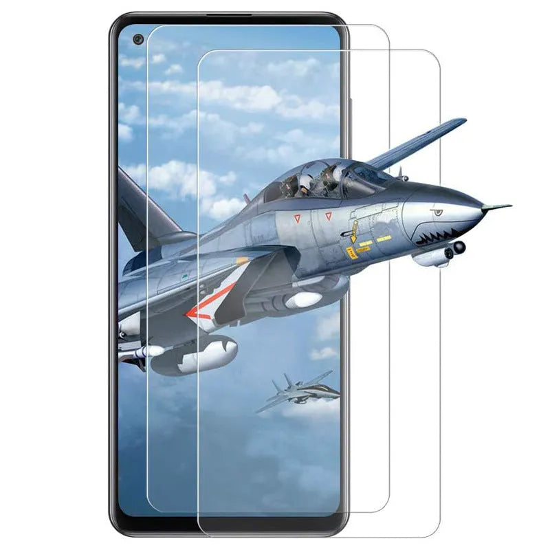 Toughened glass screen protector for Samsung phones with privacy, matte, HD, and ceramic film options.