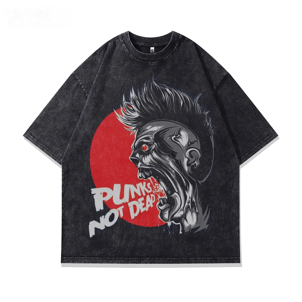 Men's loose fit short sleeve t-shirt with a character print design on pure cotton fabric.