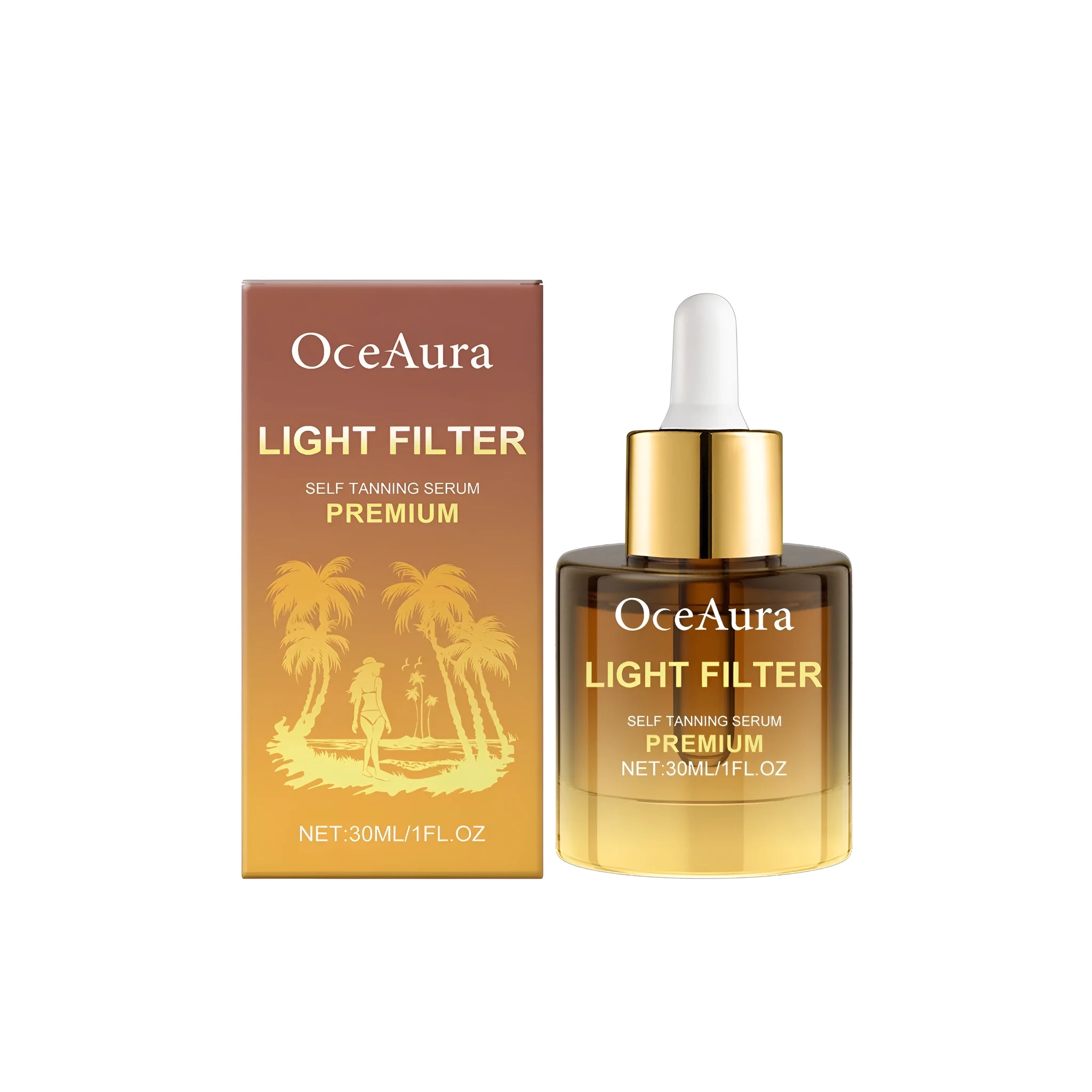 30ml bottle of dark Shining Black Skincare Body Liquid with glycerin, aloe, and green tea extract
