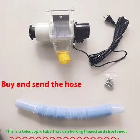 Solar-powered automatic chicken and duck feeding machine with watertight timer unit for animal enclosures