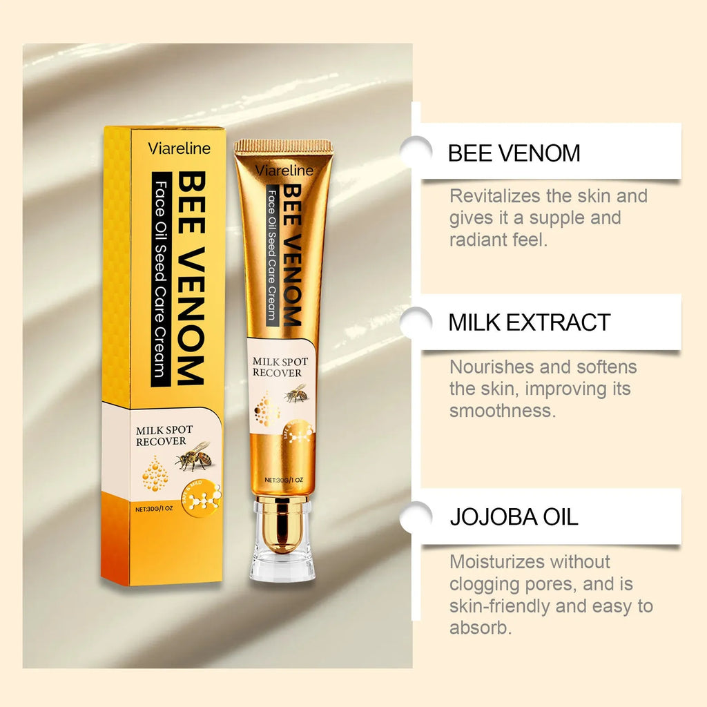 30g tube of bee venom facial neck cream for hydrating and moisturising skin