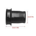 Black PVC car cigarette lighter dust plug measuring 33cm long with 2cm diameter