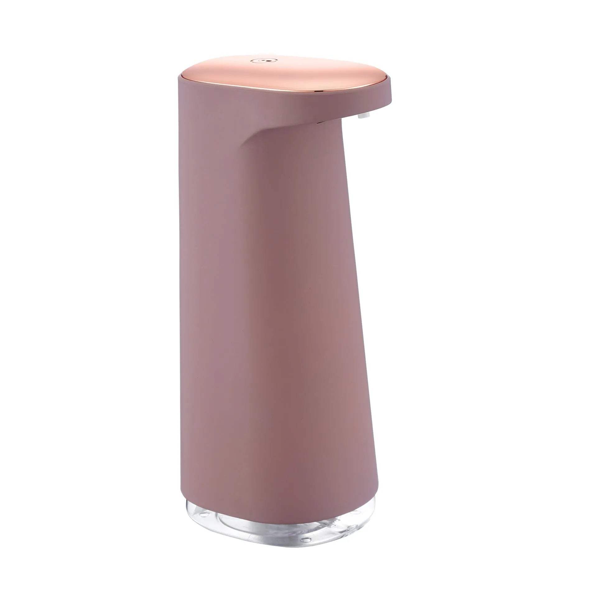 White automatic foam soap dispenser with infrared sensor and USB charging port