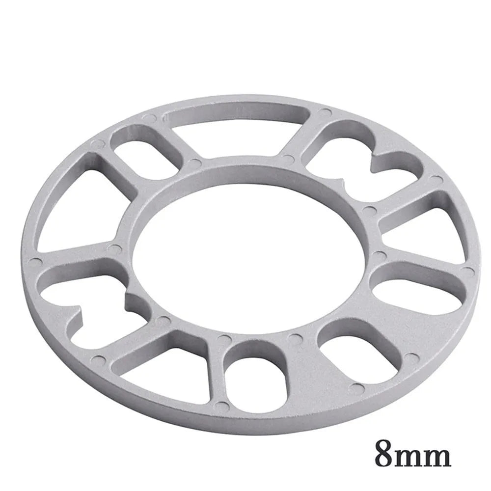 Automotive wheel hub widening gasket in multiple thicknesses for wheel modification