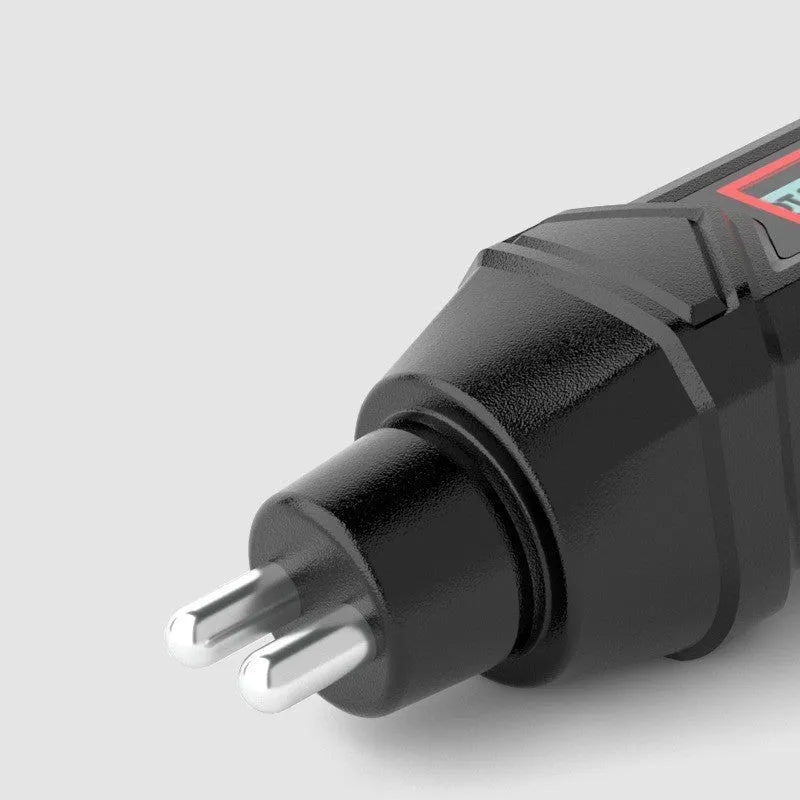 Digital brake fluid tester pen with LED display for automotive maintenance testing