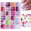 Box containing 288 French wear armour style seamless removable nail stickers.