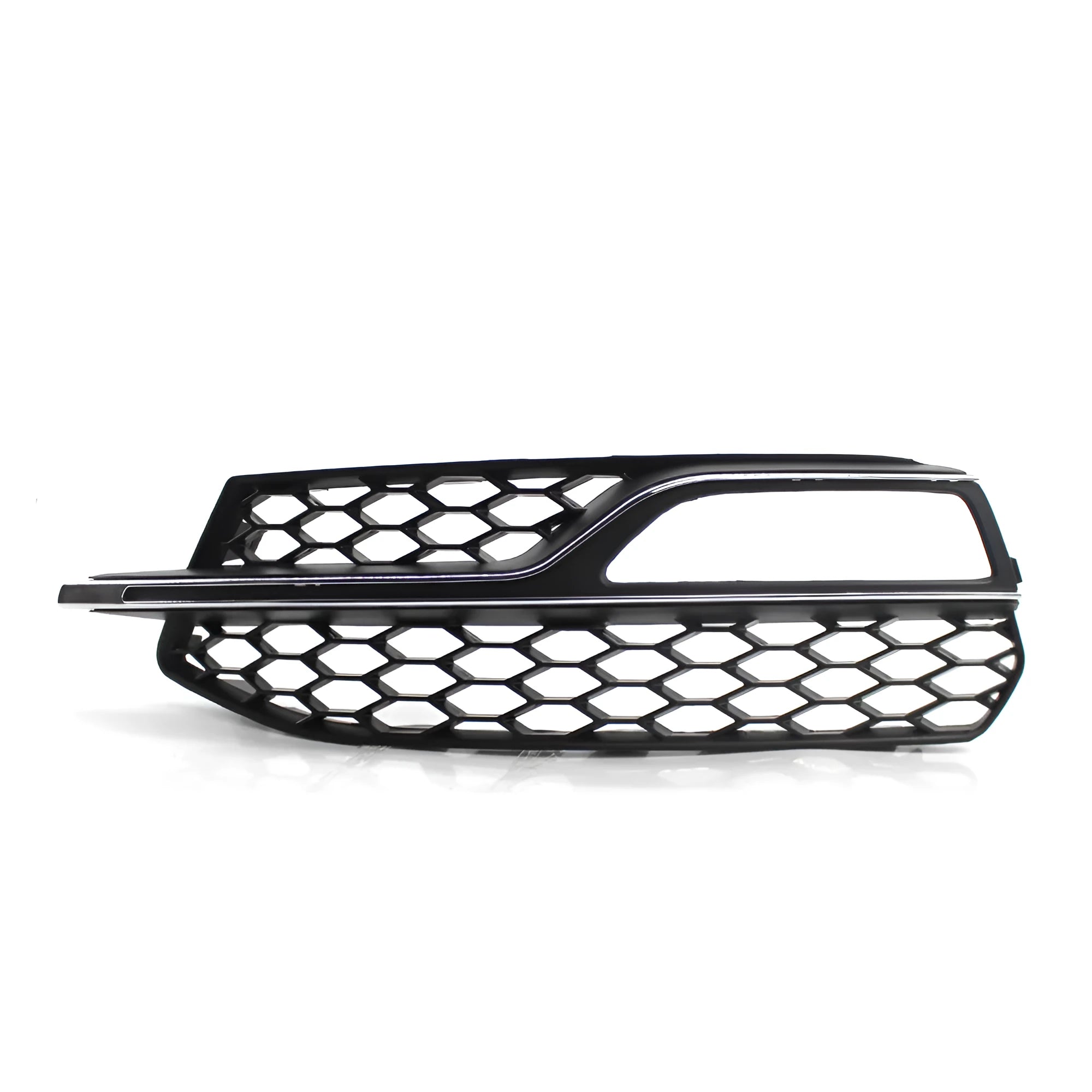 Black ABS bumper fog lamp grille for Audi A3 Sport S3 2013 to 2016 models