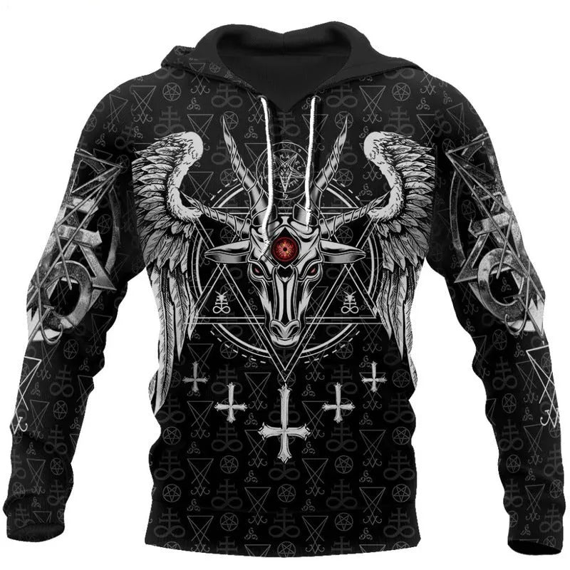 Loose fit round neck long sleeve polyester street hoodie in colour TMW230-11 on a model.