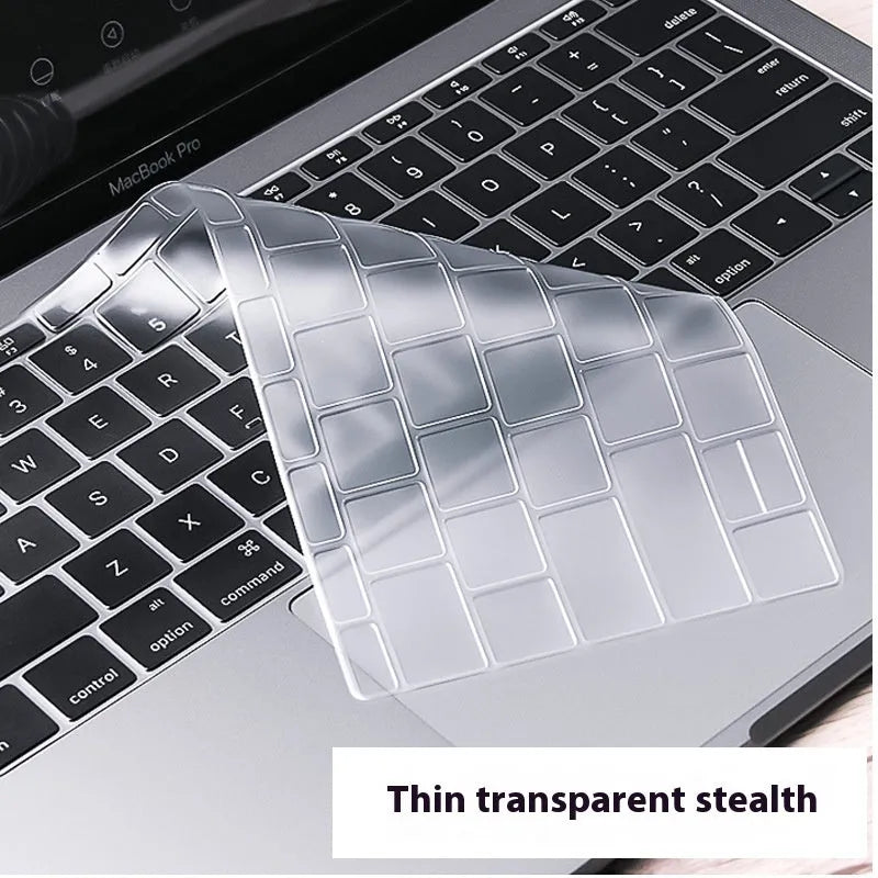 Silicone keyboard cover for MacBook Air11 in grey, with high-definition key legends