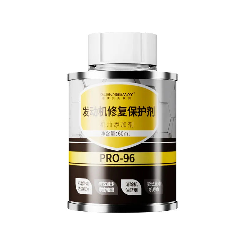 White-capped 60ml engine anti-wear protective agent oil additive bottle