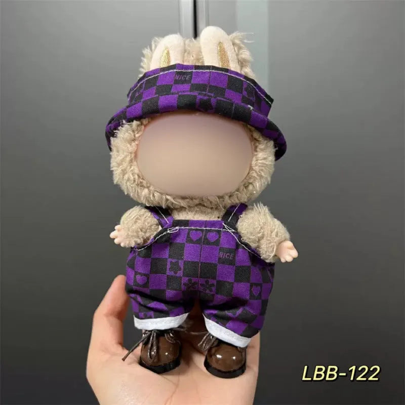 17cm plastic costume for LBB series vinyl figures in multiple character styles