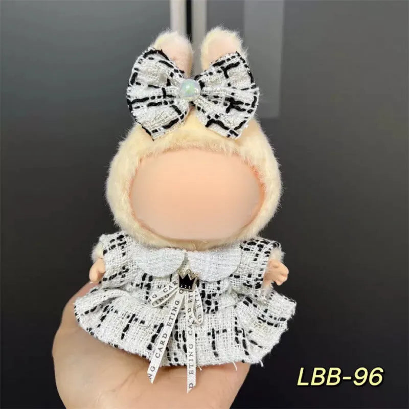 17cm plastic costume for LBB series vinyl figures in multiple character styles
