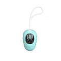 Silicone sleep aid hand grip with monitor in black, green, or white colour
