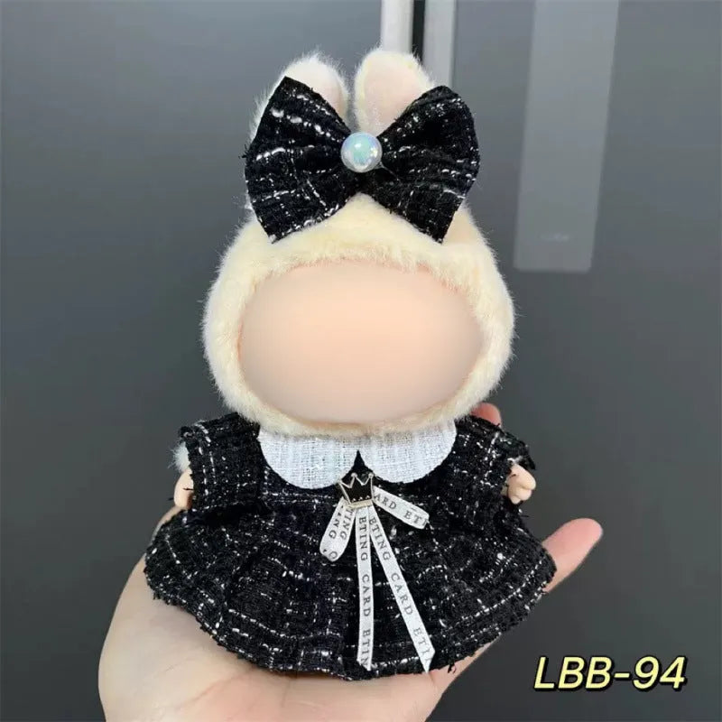 17cm plastic costume for LBB series vinyl figures in multiple character styles