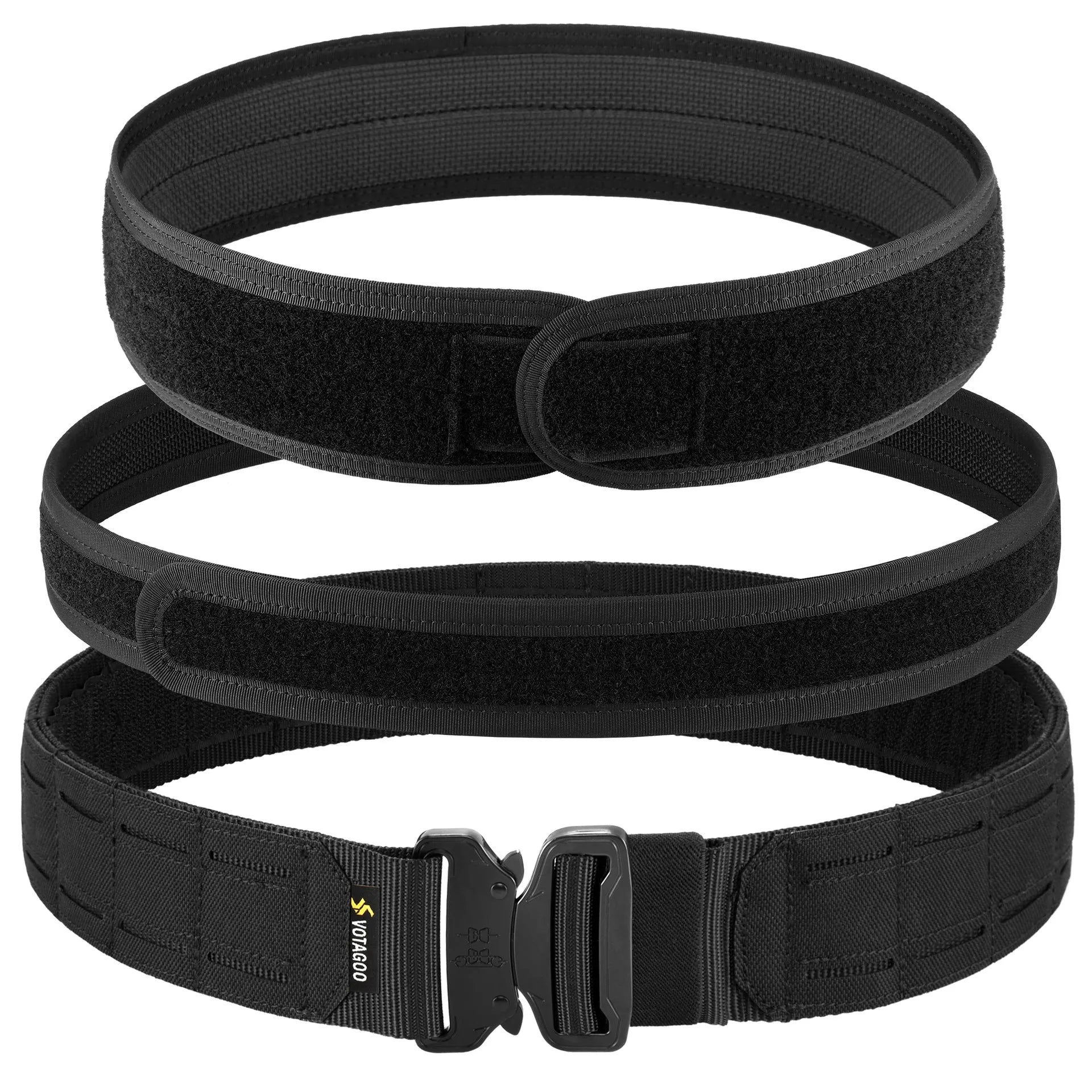 VOTAGOO 2-inch wide nylon tactical belt with quick-release alloy buckle in CP camouflage colour.
