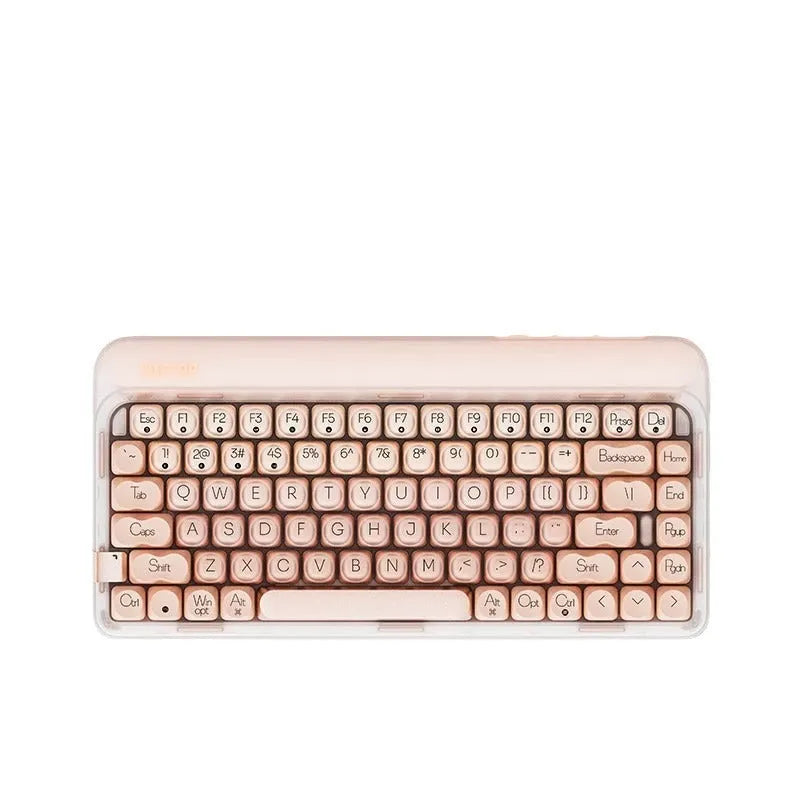 Liquid foundation colour wireless mechanical keyboard, mouse, calculator, and pickup light office bundle