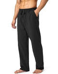 Man wearing loose grey casual quick-dry trousers for sports leisure