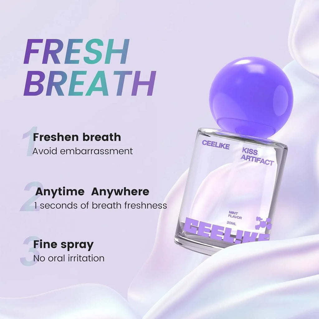 20ml portable probiotics oral spray with spray nozzle for hydration care