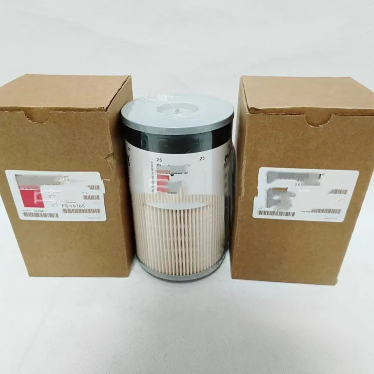 FS19764 diesel fuel filter for generator sets with 10mm ports and 178.79mm height