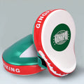 Vertical golden and green portable boxer sanda baffle target for martial arts training