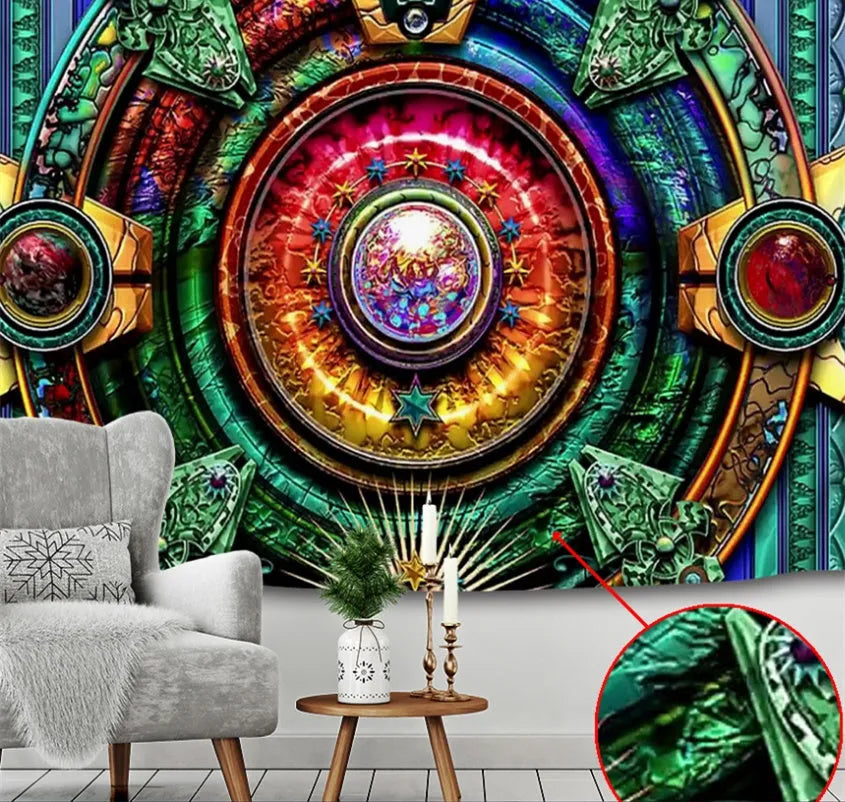 Polyester tapestry background cloth in Nordic style available in four sizes for bedroom decor