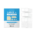 Pack of 120 clear hydrocolloid acne patches for spot treatment with tea tree oil and salicylic acid.