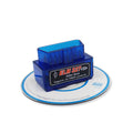 Bluetooth OBD2 auto fault detector and code reader on a car dashboard