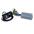 6-tube electric bicycle controller measuring 9x5x3cm for 24V 36V 48V systems up to 350W