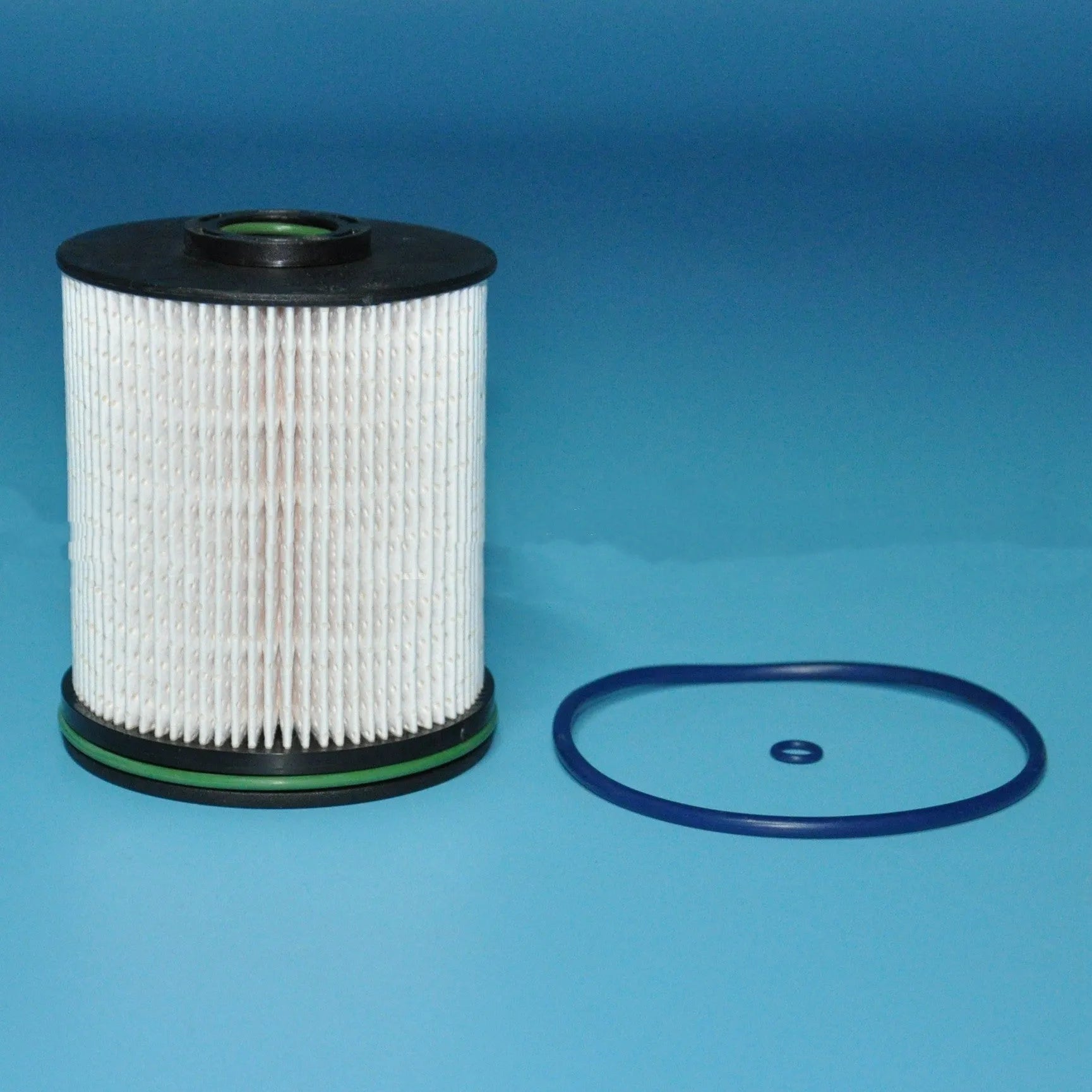 Vauxhall Opel Astra K diesel fuel filter element measuring 106mm height with 88mm and 90mm outer diameters