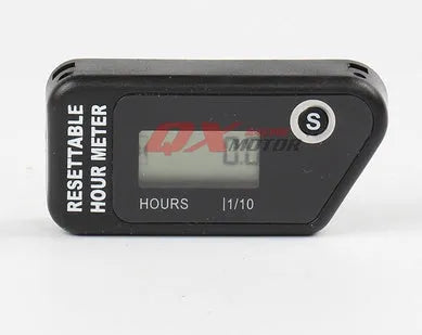 YSDS black waterproof electronic maintenance timer with LCD display for vehicles and equipment