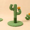 Cactus-shaped cat scratching post climber and a separate coconut tree panel for cats.