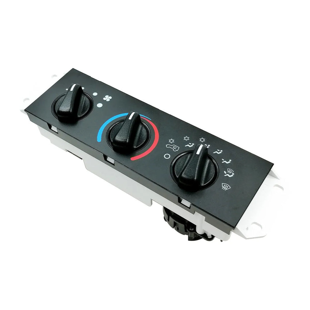 Black automotive air conditioning control panel for Jeep Wrangler 2005-2006 models OE 55056558AA