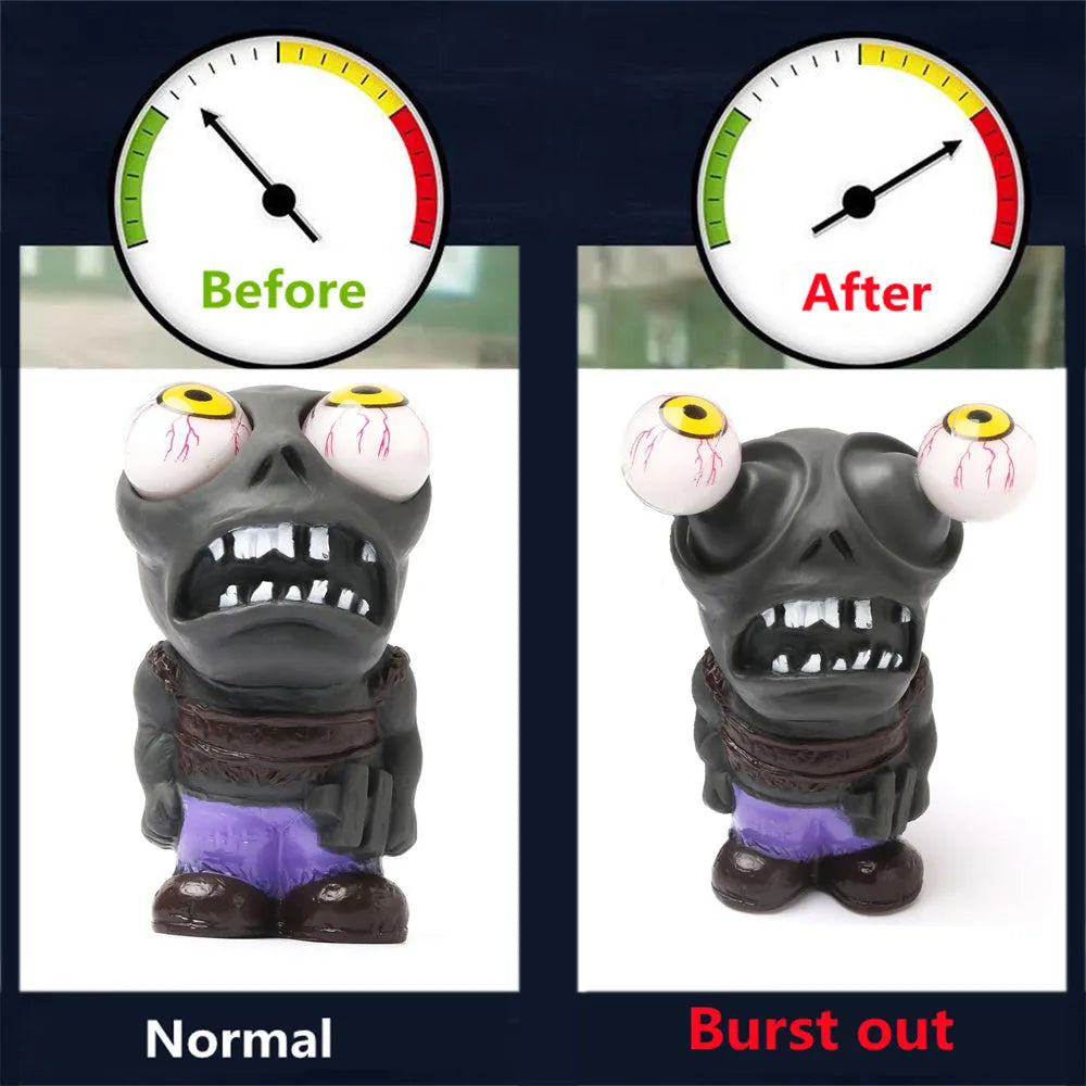 Turbo car blow off valve decompression ornament kit with doll and pressure valve components