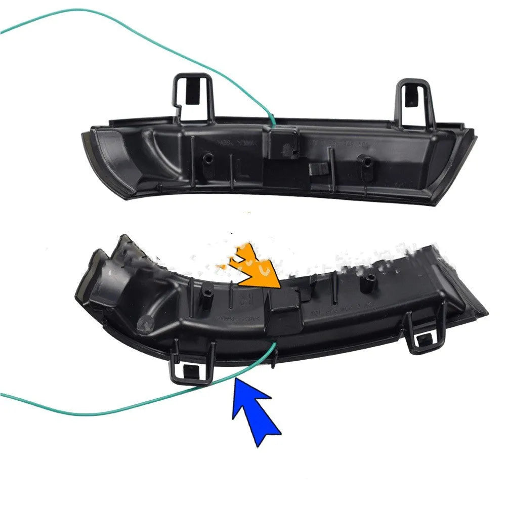 Volkswagen Golf 5 running water steering light with sequential turn signal illumination