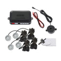 4-probe car reversing radar system with sensors, control module, and installation tools