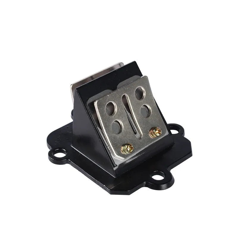 Green-painted titanium stainless steel carburetor spring valve for Honda and Yamaha scooters.