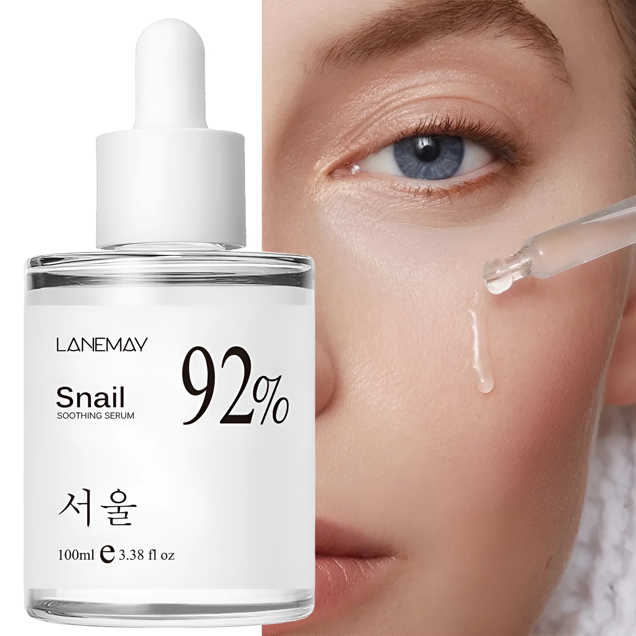 100ml facial moisturising water bottle with glycerol essence for skin hydration