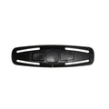 Black nylon seat belt buckle clip for child car seat harness