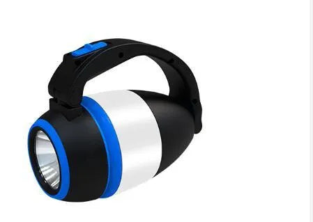 Black green multifunctional LED lamp with adjustable angle lighting and USB charging port