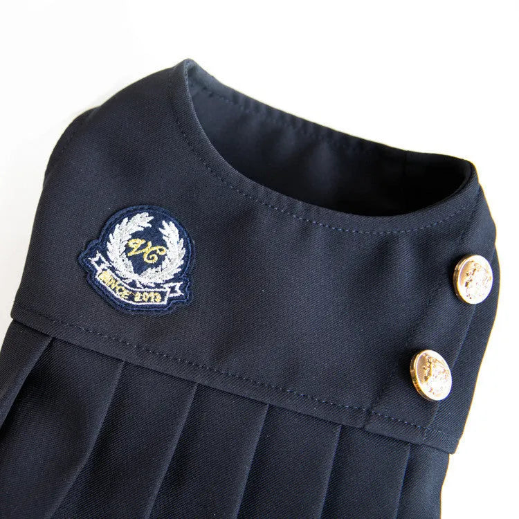 Dark grey teddy fleece dog jacket on a hanger, showing soft texture and casual fit.