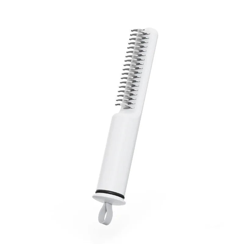 Stainless steel dematting comb for dogs with rake teeth and comfortable handle