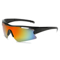 Windproof sports sunglasses with UV400 lenses for cycling and outdoor sports in multiple colour options