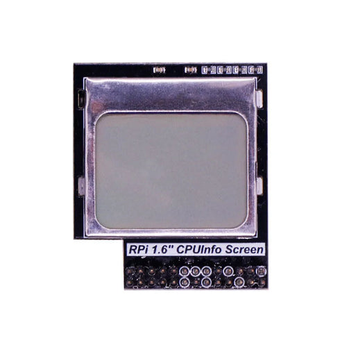 1.6 inch LCD display for Raspberry Pi CPU monitoring with backlight switch