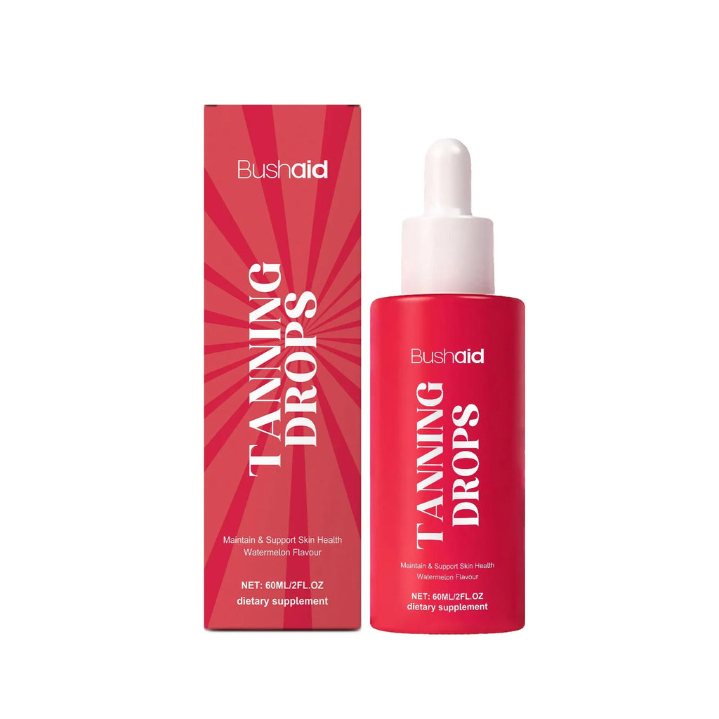 60ml bottle of Natural Beauty Black skincare drops with a pipette dropper on a white background.
