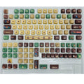 MOA Girl anime themed mechanical keyboard keycap set with 130 tall profile ABS keys