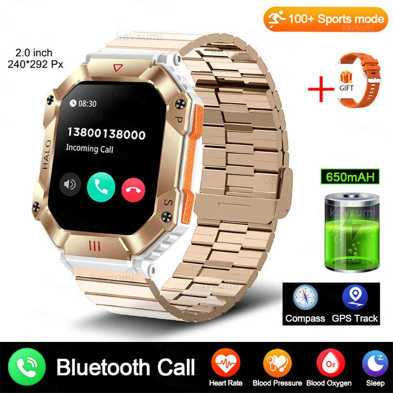Android smart watch for women with GPS fitness tracking in multiple colour and strap options