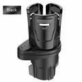 ABS plastic car cup holder upgrade in carbon fibre or matte finish for vehicle console